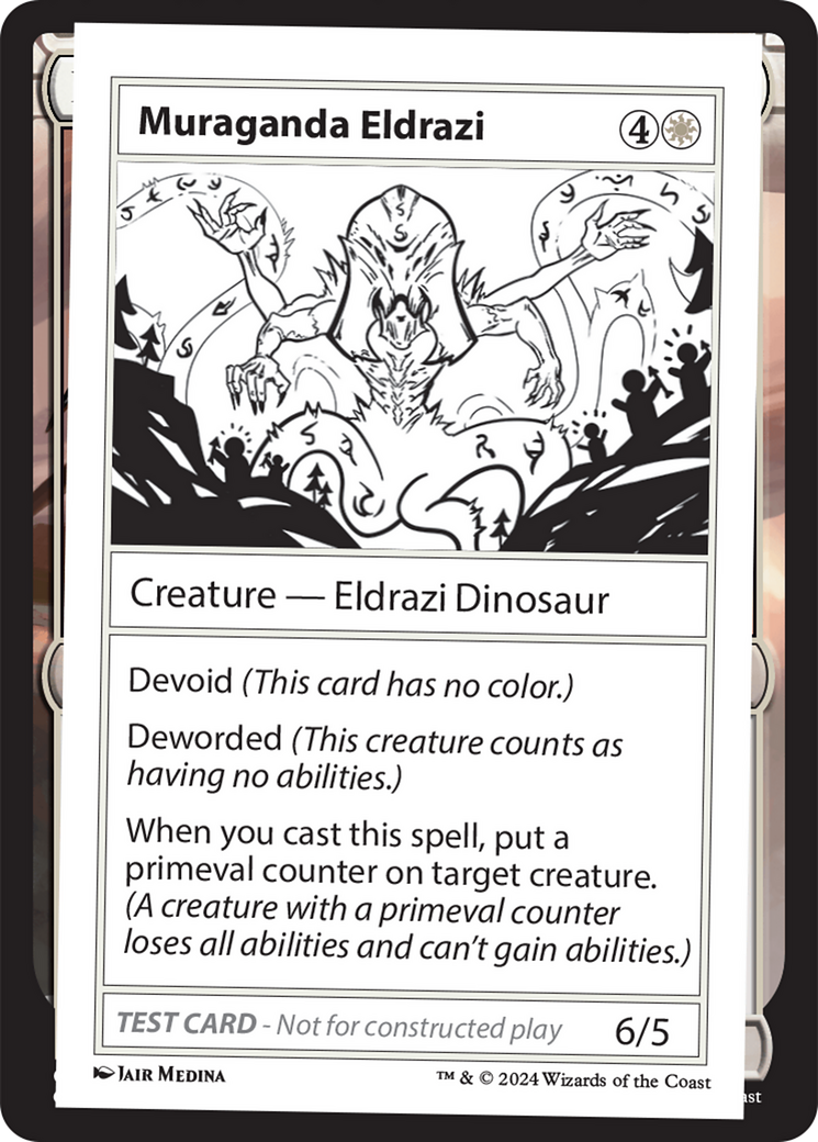 Muraganda Eldrazi [Mystery Booster 2 Playtest Cards] | The CG Realm