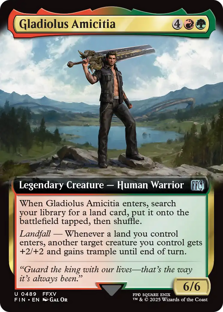 Gladiolus Amicitia (Extended Art) [FINAL FANTASY] | The CG Realm
