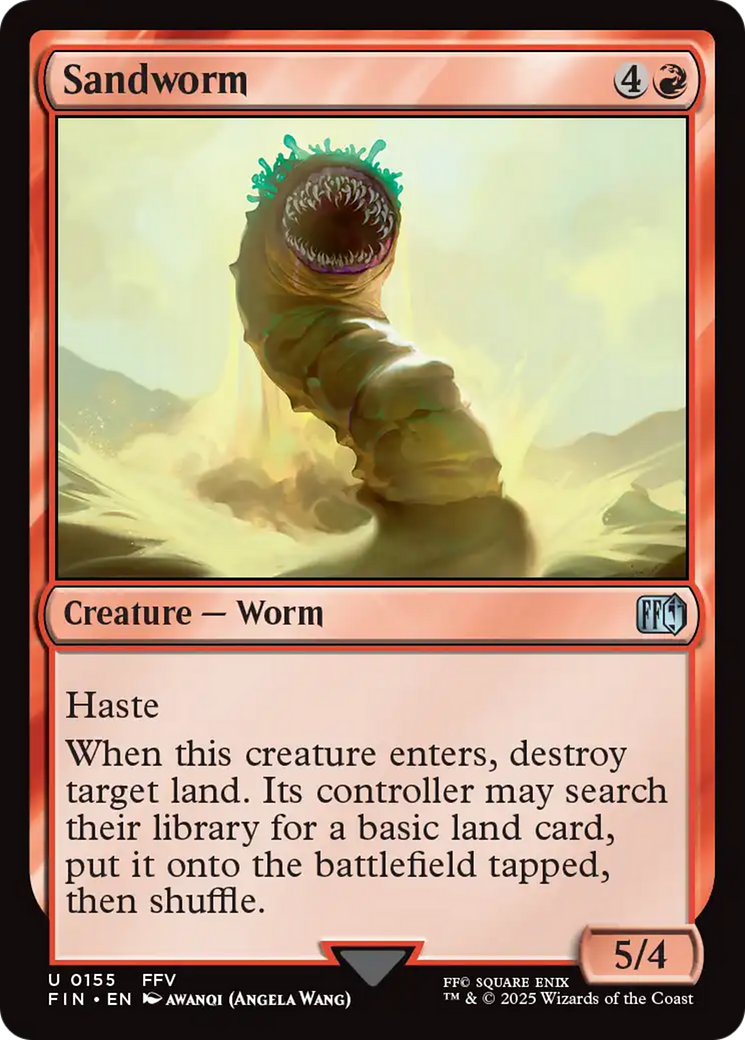 Sandworm [FINAL FANTASY] | The CG Realm