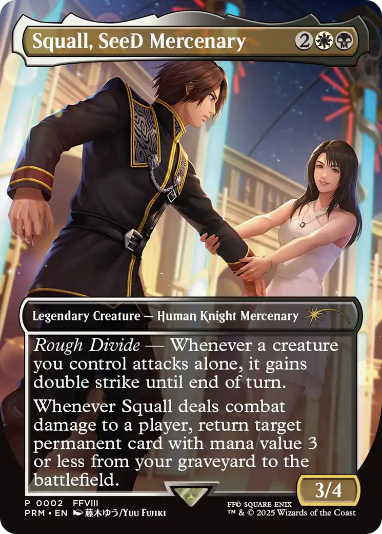 Squall, SeeD Mercenary [Standard Showdown Promos] | The CG Realm