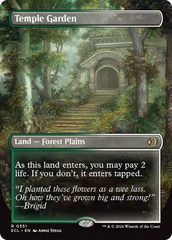 Temple Garden (Borderless) [Lorwyn Eclipsed] | The CG Realm