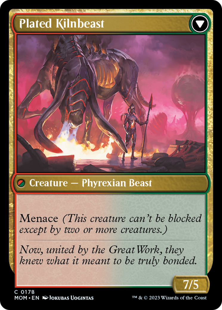 Bonded Herdbeast (MOM-178) - March of the Machine