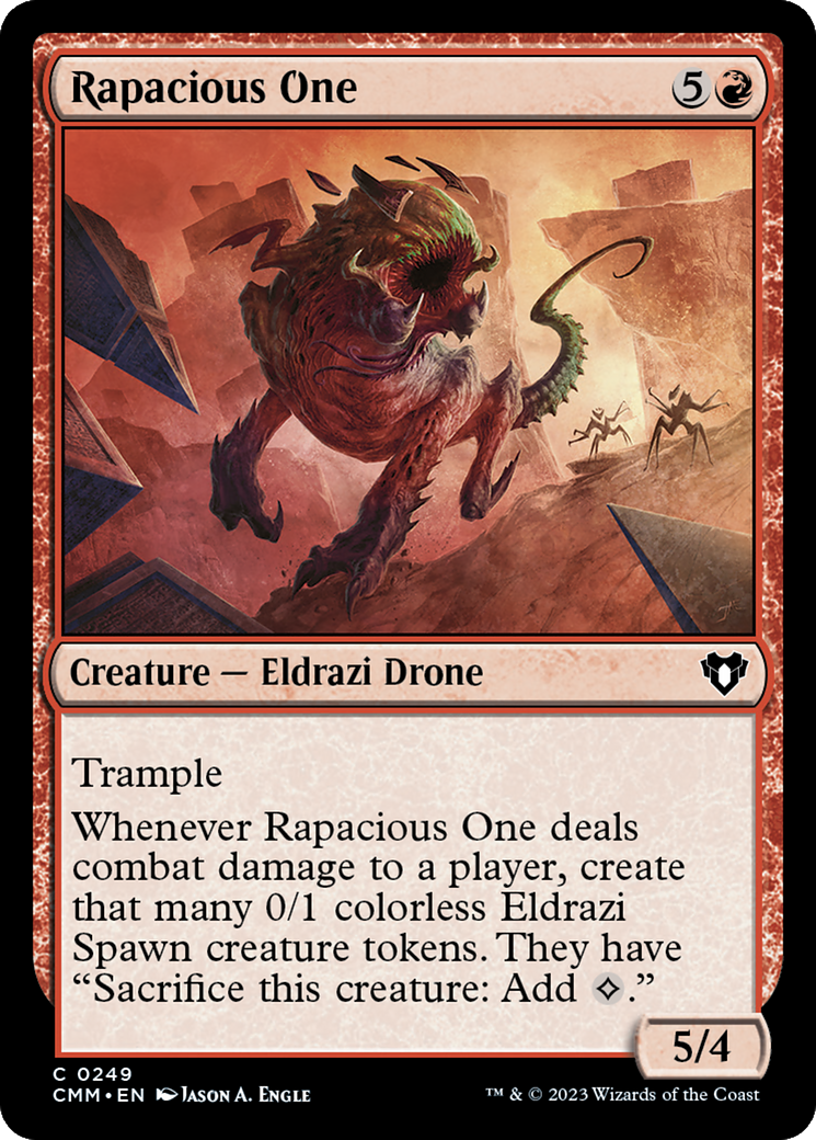 Rapacious One [Commander Masters] | The CG Realm
