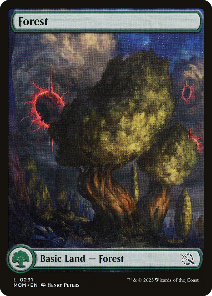 Forest (0291) (MOM-291) - March of the Machine: (Full Art)