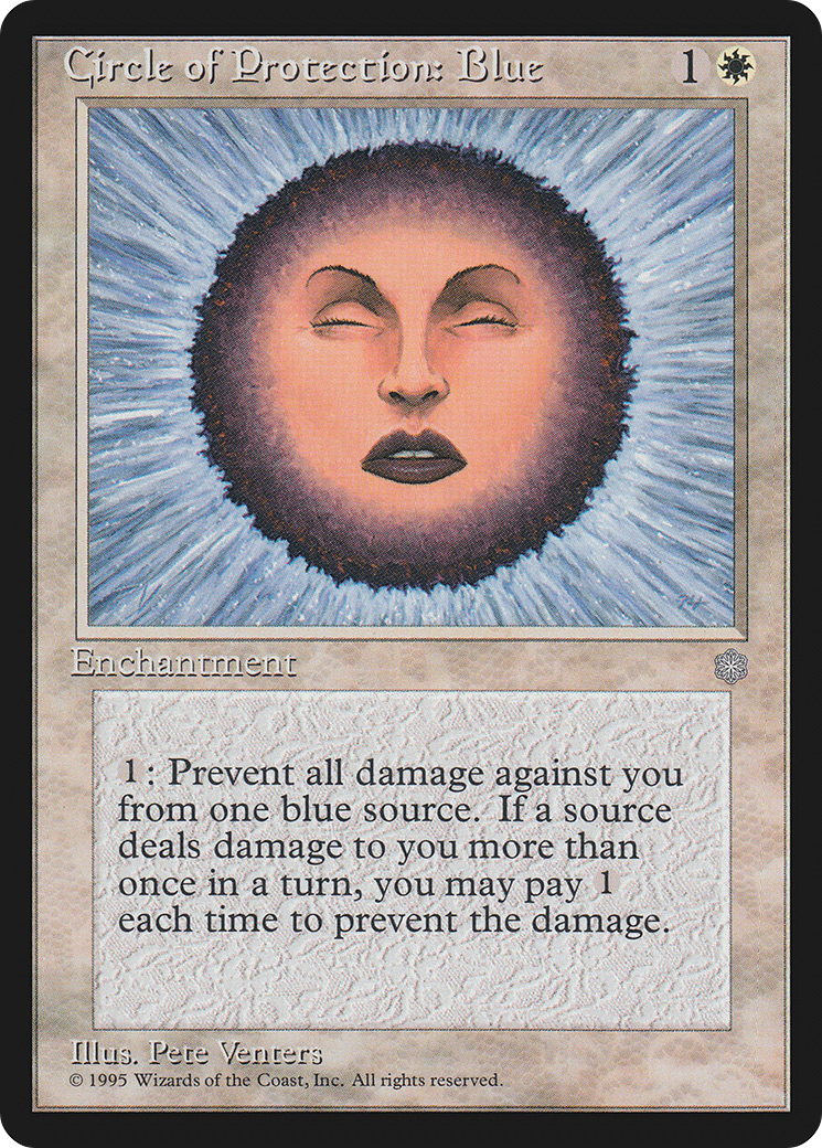 Circle of Protection: Blue (ICE-) - Ice Age
