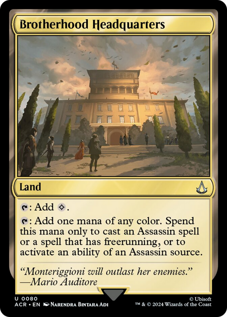 Brotherhood Headquarters [Assassin's Creed] | The CG Realm