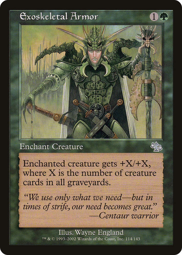 Exoskeletal Armor (JUD-114) - Judgment