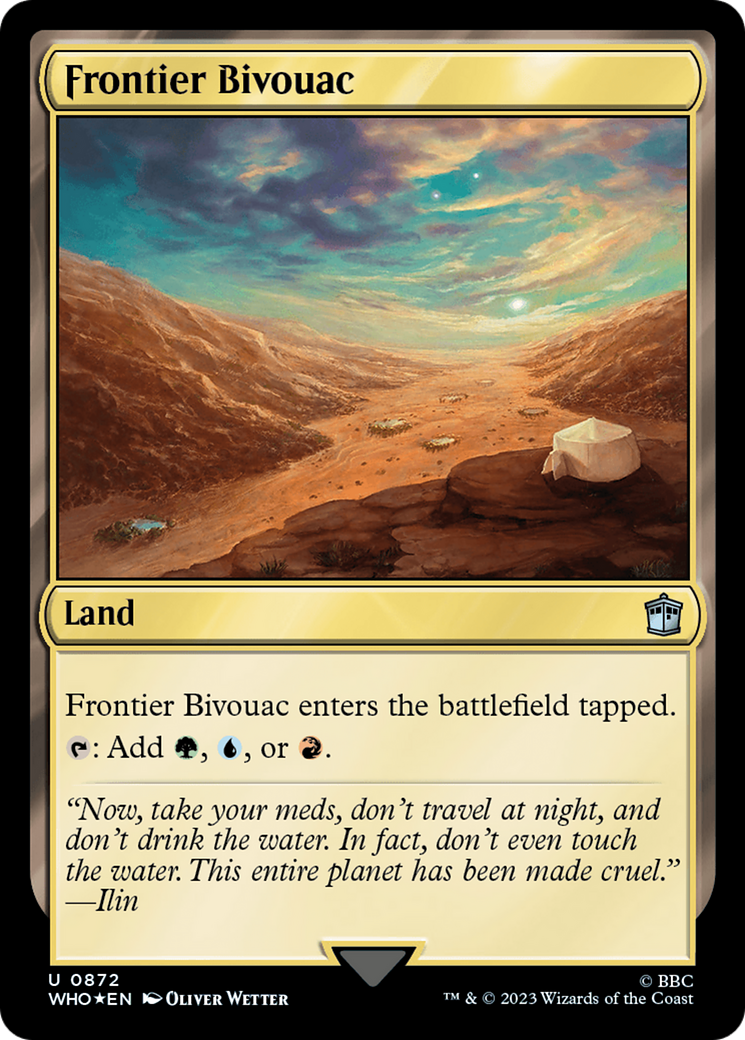 Frontier Bivouac (Surge Foil) [Doctor Who] | The CG Realm