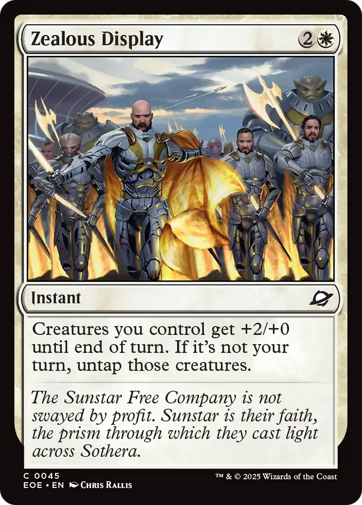 Zealous Display [Edge of Eternities] | The CG Realm