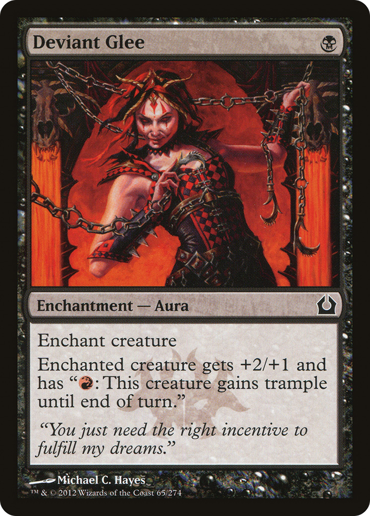 Deviant Glee (RTR-065) - Return to Ravnica