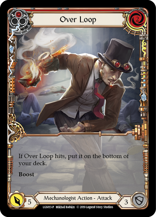 Over Loop (Red) [LGS013-P] (Promo)  1st Edition Normal | The CG Realm