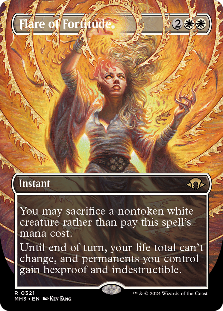 Flare of Fortitude (Borderless) [Modern Horizons 3] | The CG Realm