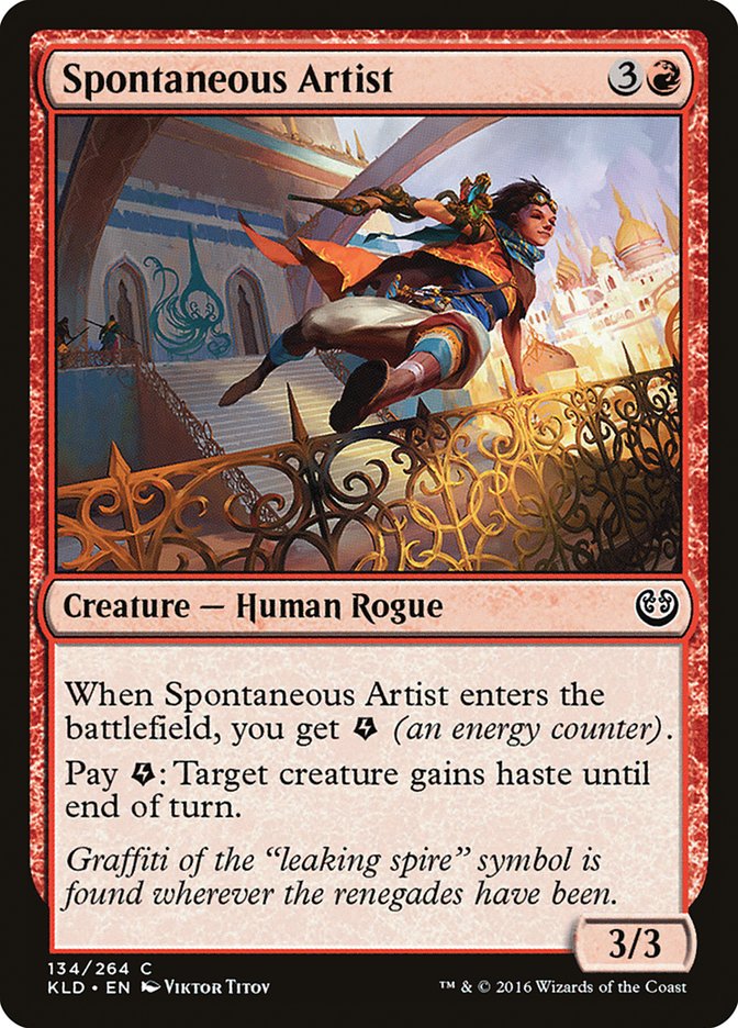 Spontaneous Artist [Kaladesh] | The CG Realm