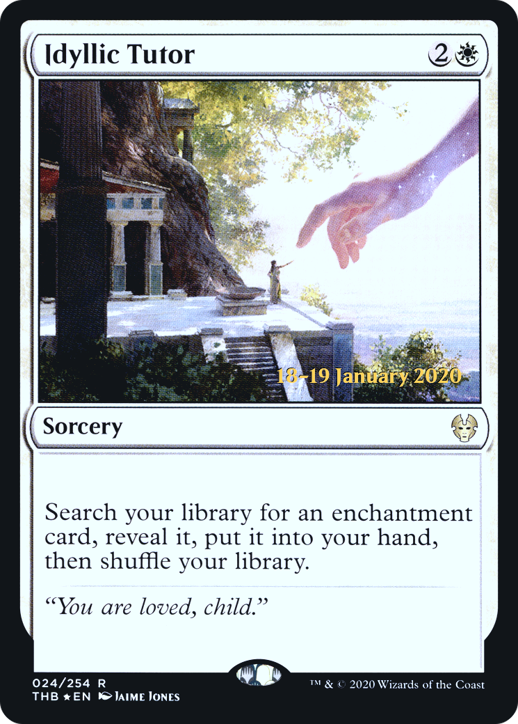 Idyllic Tutor (PRE-024) - Theros Beyond Death Promos Foil