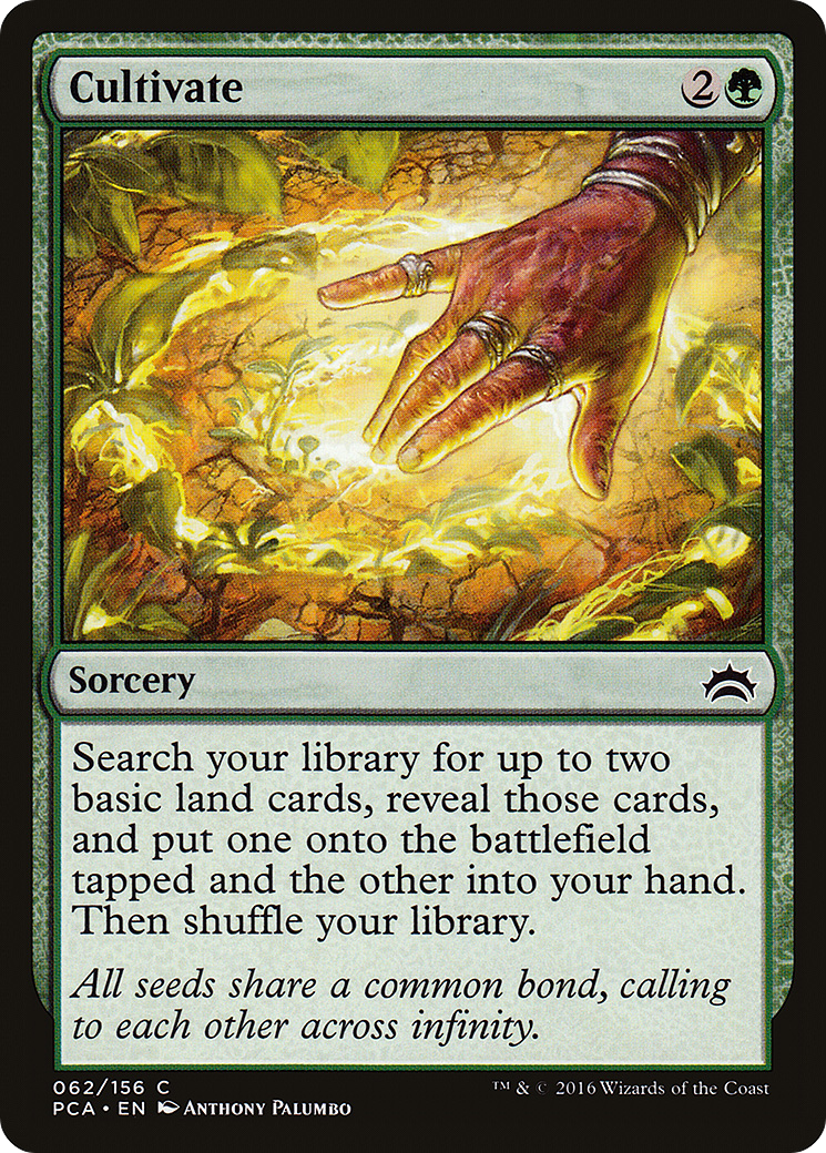 Cultivate (PCA-062) - Planechase Anthology