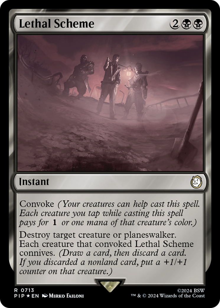 Lethal Scheme (Surge Foil) [Fallout] | The CG Realm