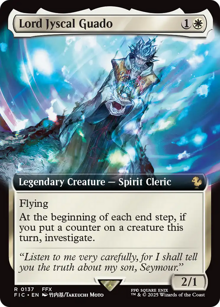 Lord Jyscal Guado (Extended Art) [FINAL FANTASY Commander] | The CG Realm