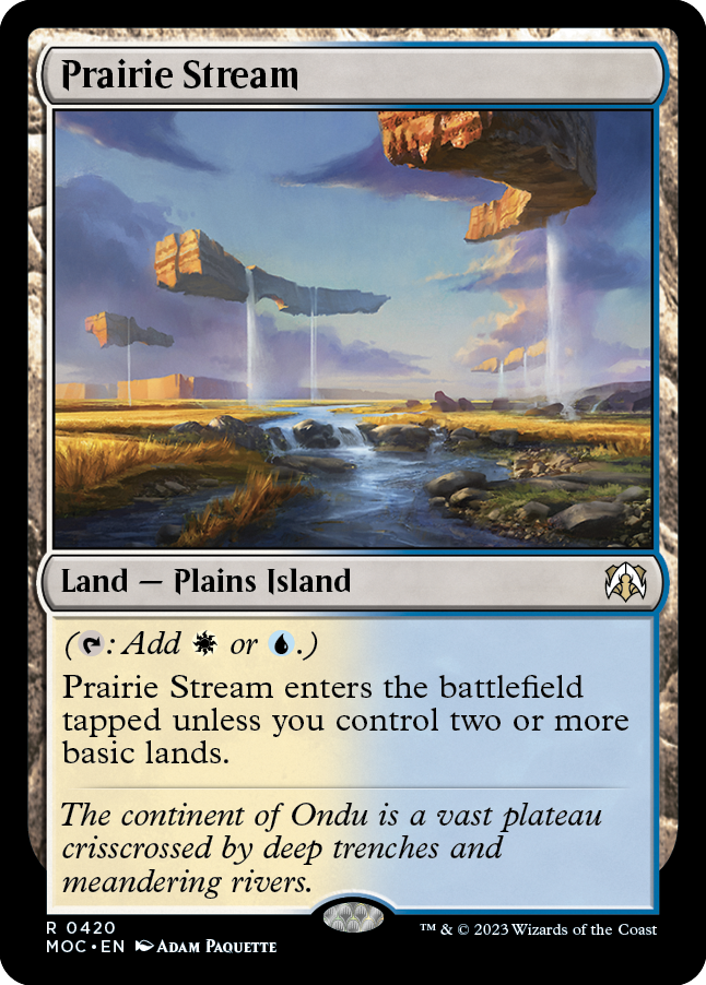 Prairie Stream [March of the Machine Commander] | The CG Realm