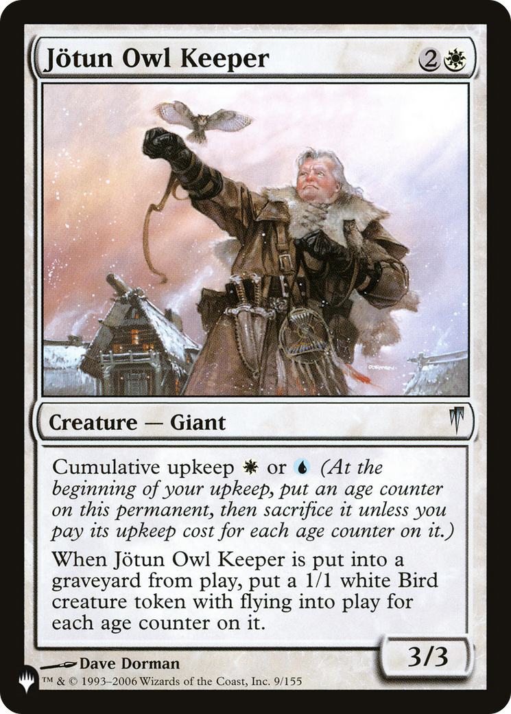 Jotun Owl Keeper [The List] | The CG Realm