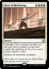 Hour of Reckoning [Phyrexia: All Will Be One Commander] | The CG Realm