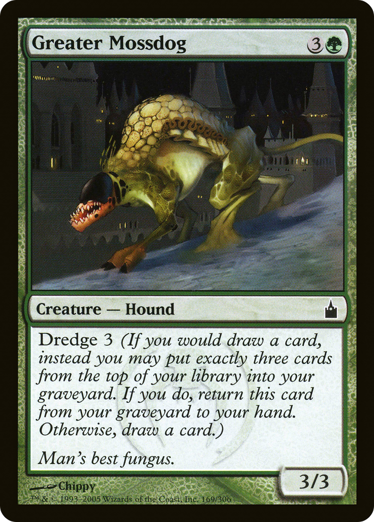 Greater Mossdog (RAV-169) - Ravnica: City of Guilds