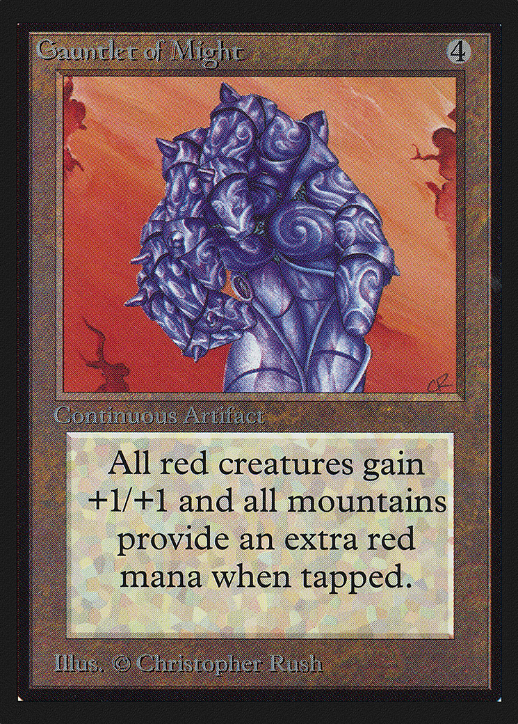 Gauntlet of Might (IE) (IED-) - Intl. Collectors' Edition