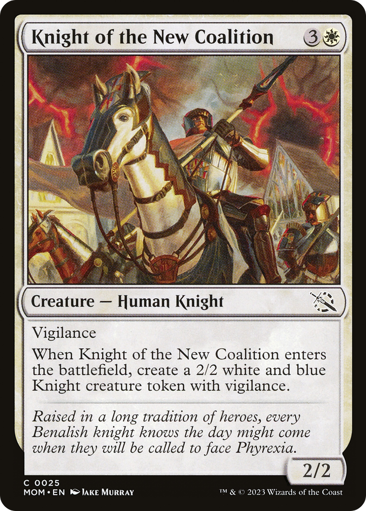 Knight of the New Coalition [March of the Machine] | The CG Realm