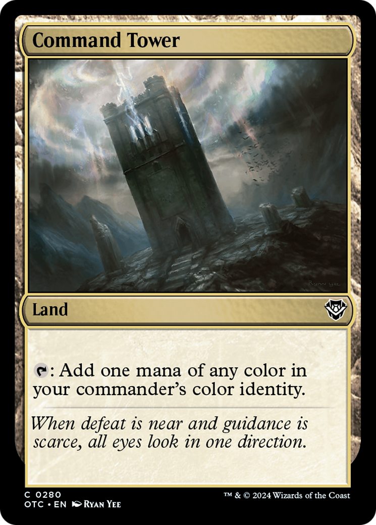 Command Tower [Outlaws of Thunder Junction Commander] | The CG Realm
