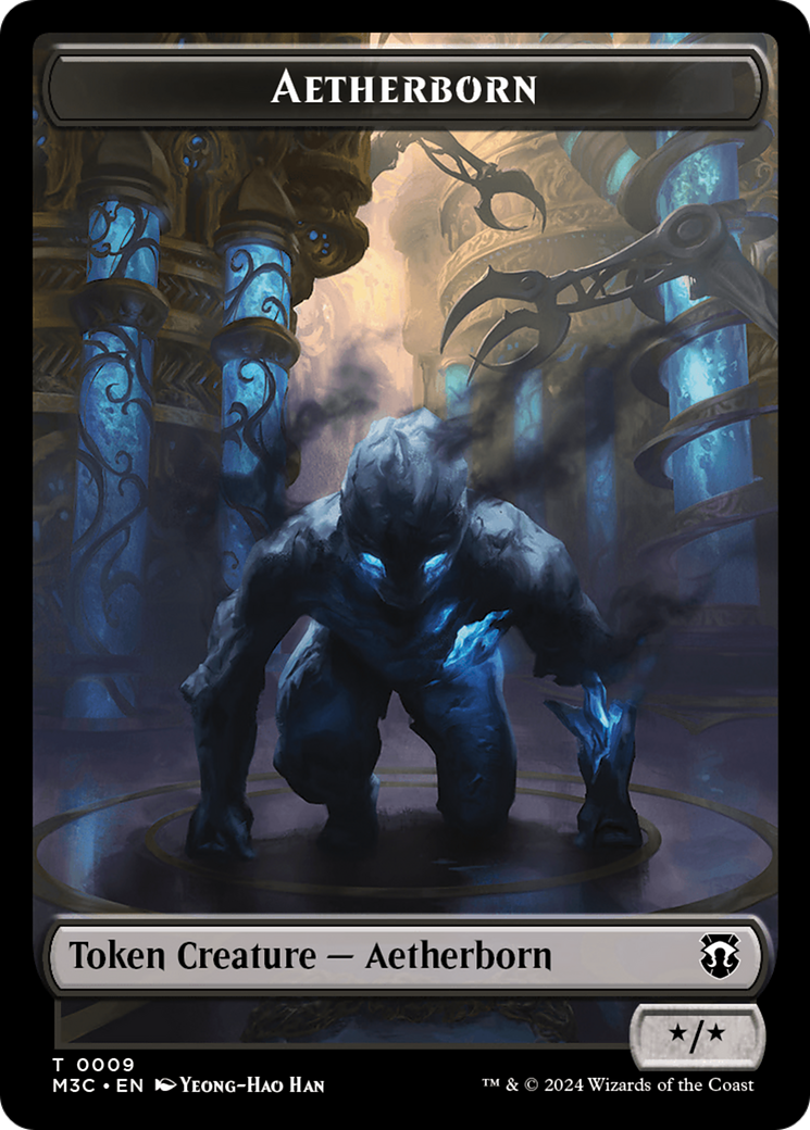 Aetherborn // Servo Double-Sided Token (M3C-9 // 33) - Modern Horizons 3 Commander