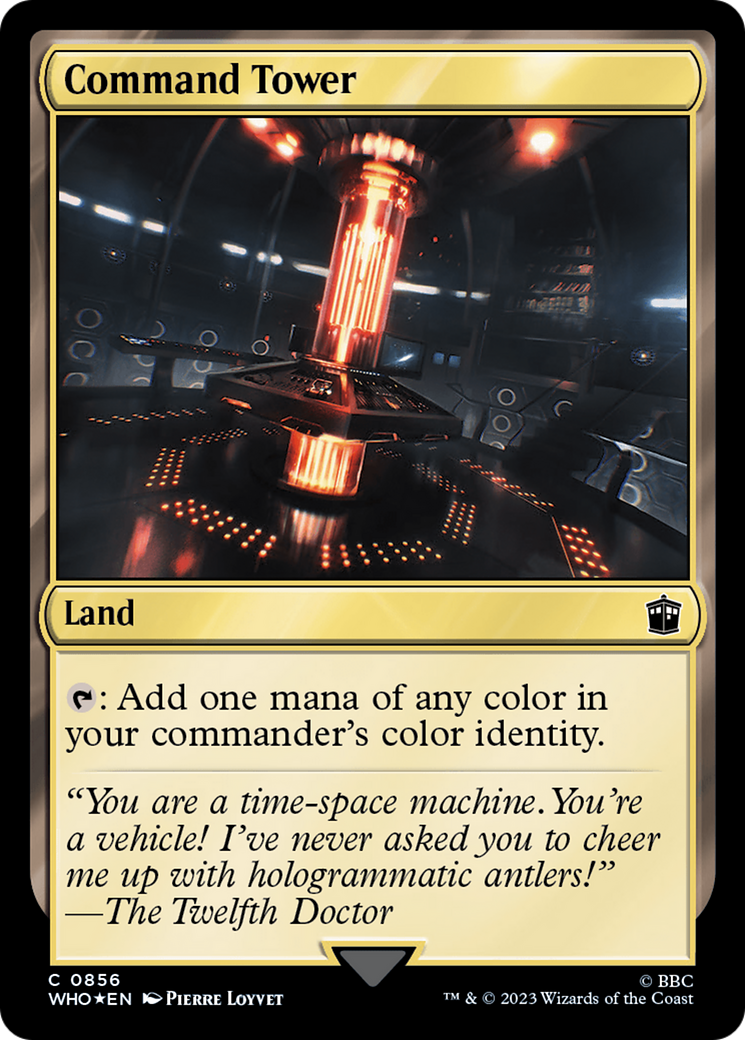 Command Tower (0856) (Surge Foil) [Doctor Who] | The CG Realm