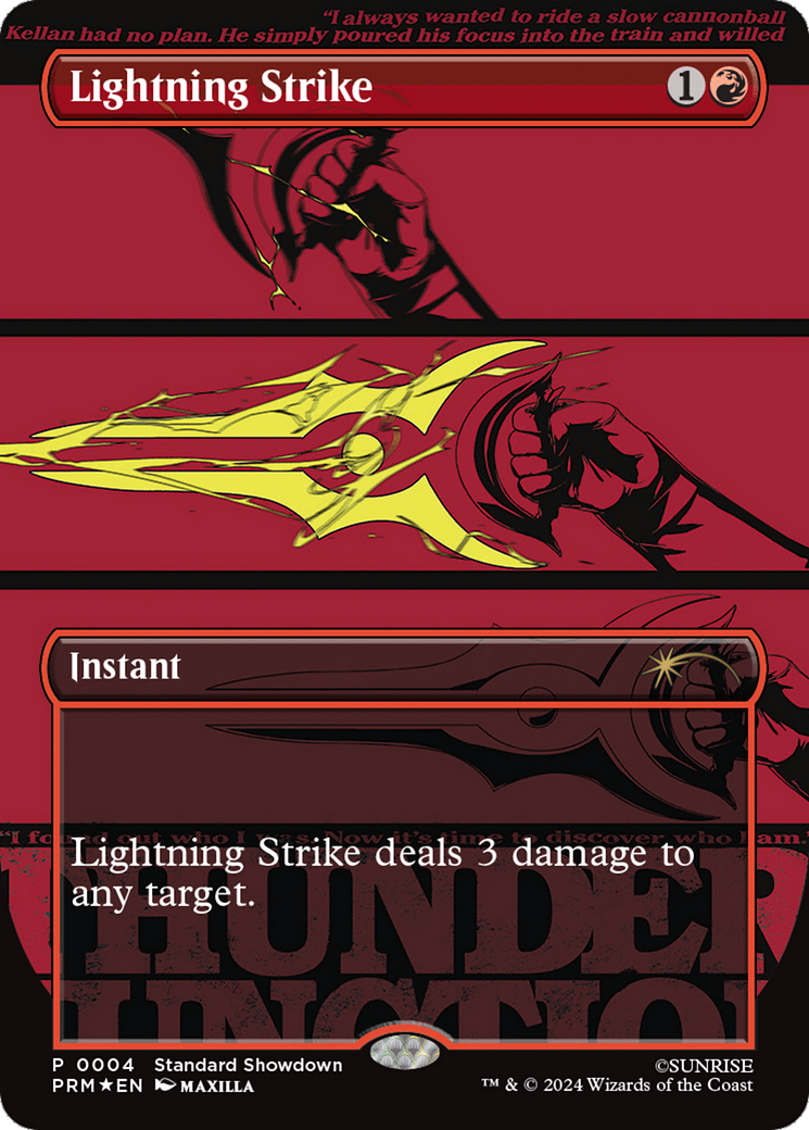 Lightning Strike [Standard Showdown Promos] | The CG Realm