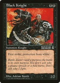 Black Knight (Oversized) [Oversize Cards] | The CG Realm