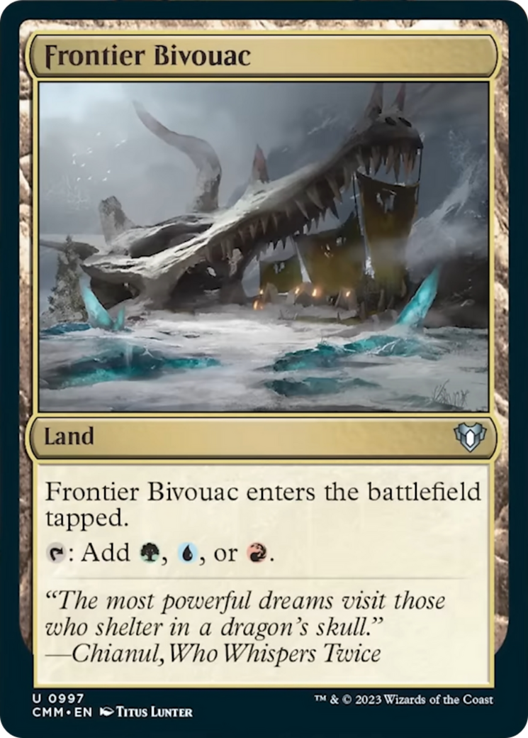 Frontier Bivouac [Commander Masters] | The CG Realm