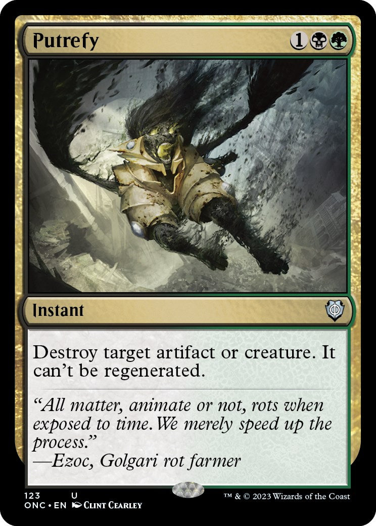 Putrefy [Phyrexia: All Will Be One Commander] | The CG Realm
