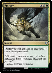 Putrefy [Phyrexia: All Will Be One Commander] | The CG Realm