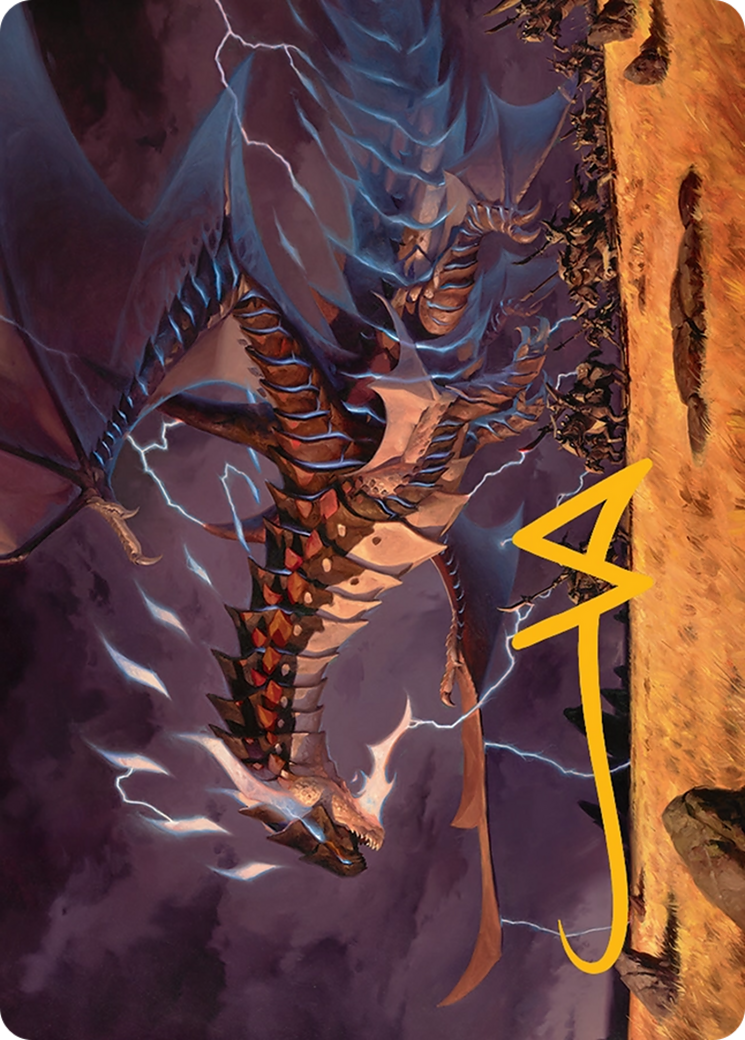 Neriv, Heart of the Storm Art Card (25/54) [Tarkir: Dragonstorm Art Series] | The CG Realm