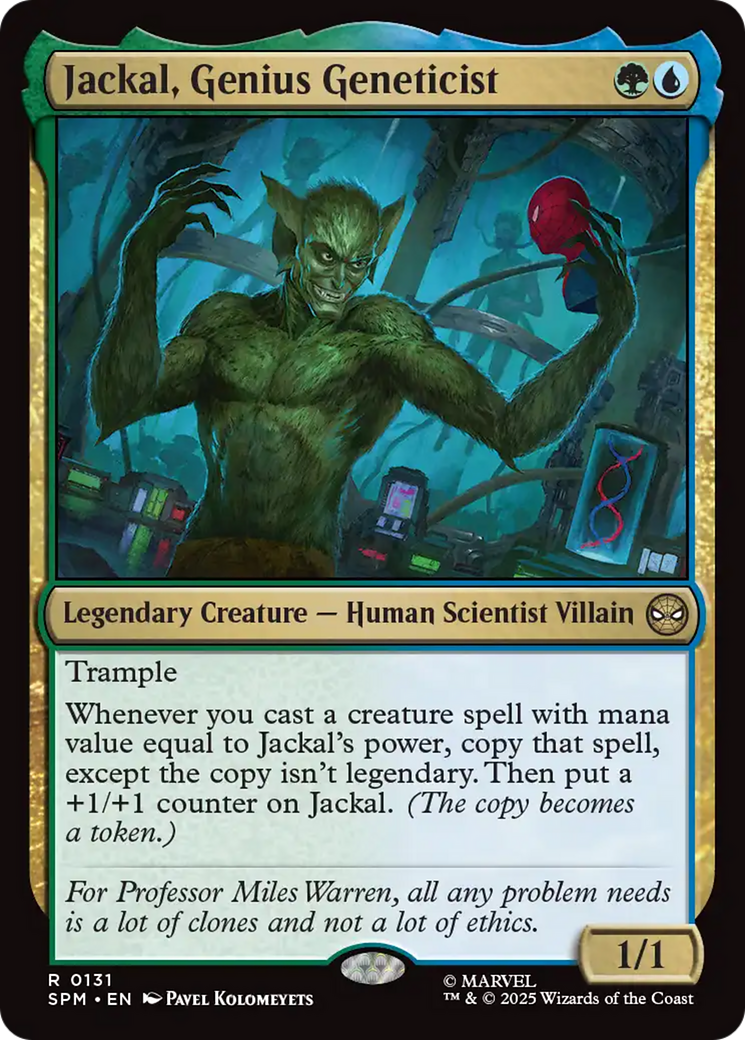 Jackal, Genius Geneticist [Marvel's Spider-Man] | The CG Realm