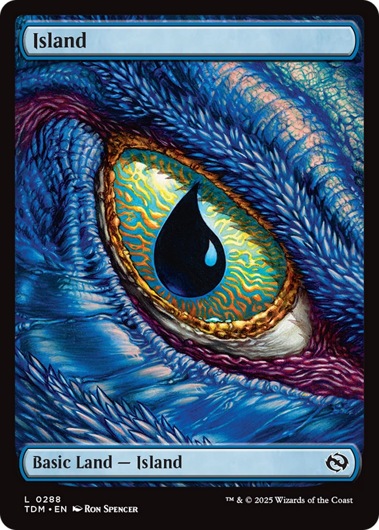 Island (0288) [Tarkir: Dragonstorm] | The CG Realm