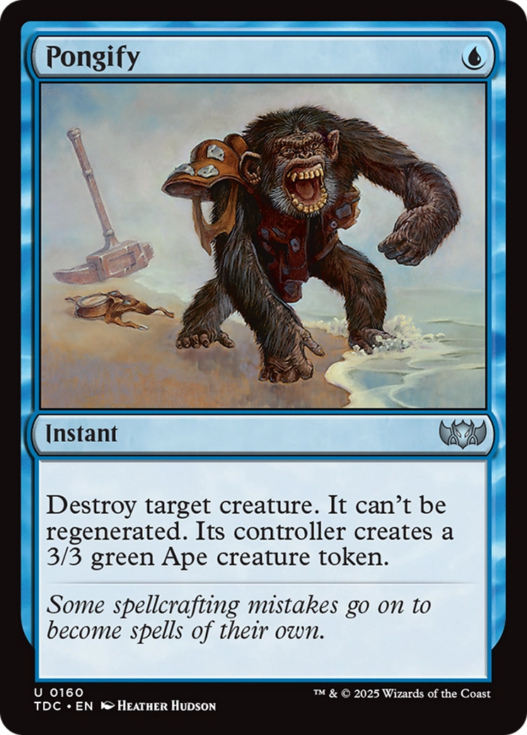 Pongify [Tarkir: Dragonstorm Commander] | The CG Realm