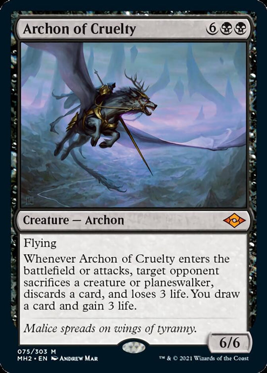 Archon of Cruelty (MH2-075) - Modern Horizons 2