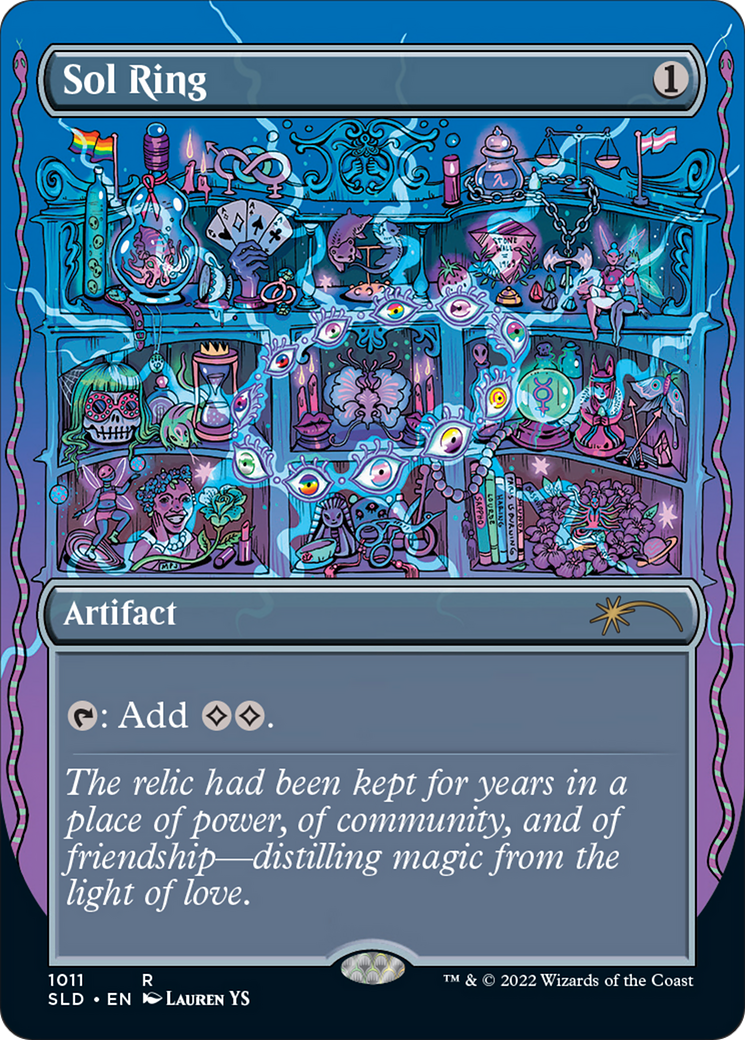Sol Ring (1011) (SLD-1011) - Secret Lair Drop (Borderless)