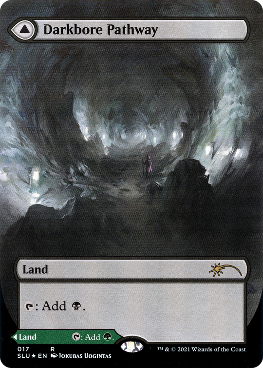 Darkbore Pathway (Borderless) (SLU-017) - Secret Lair: Ultimate Edition: (Showcase) Foil