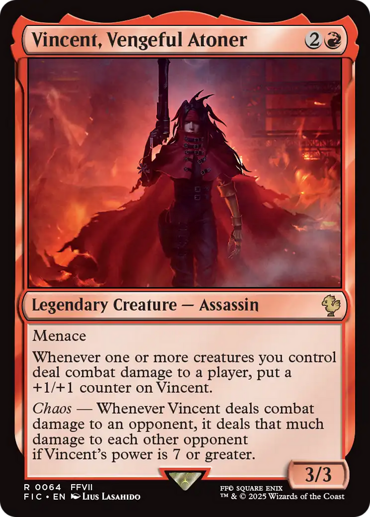 Vincent, Vengeful Atoner [FINAL FANTASY Commander] | The CG Realm