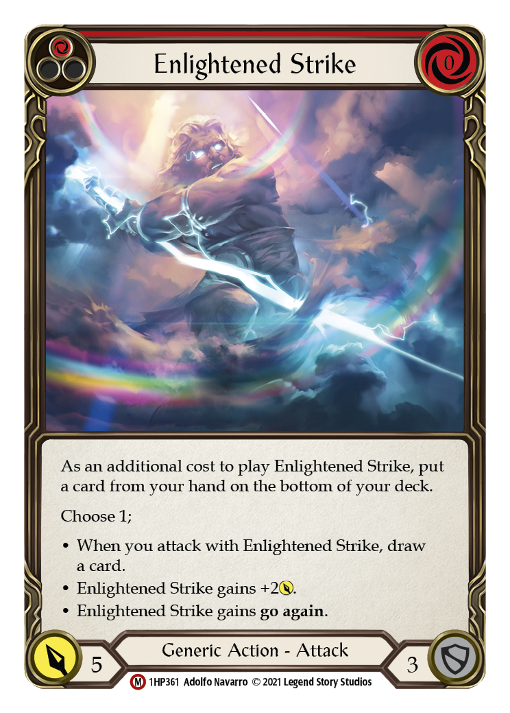 Enlightened Strike [1HP361] (History Pack 1) | The CG Realm