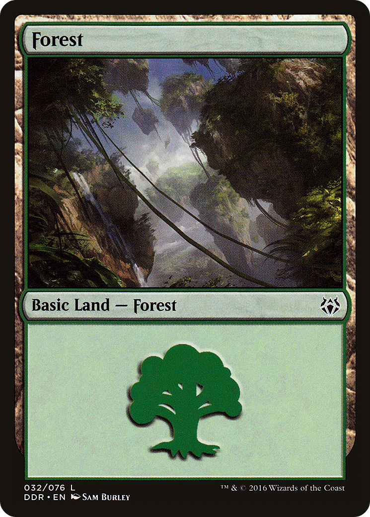 Forest (32) (DDR-032) - Duel Decks: Nissa vs. Ob Nixilis