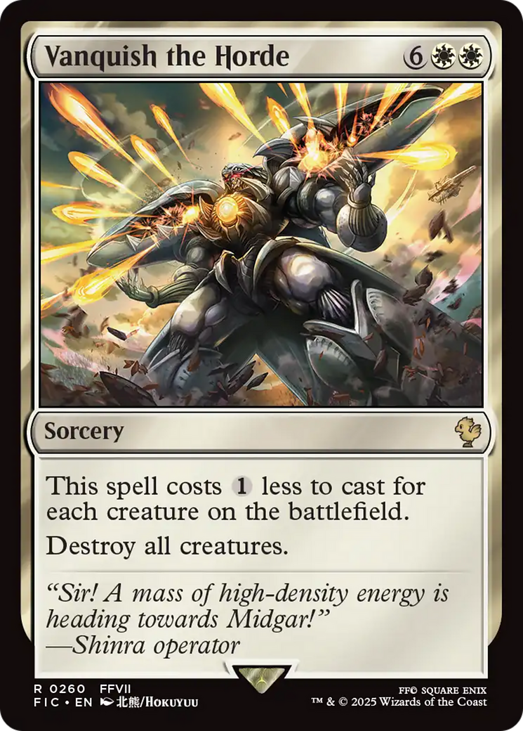 Vanquish the Horde [FINAL FANTASY Commander] | The CG Realm