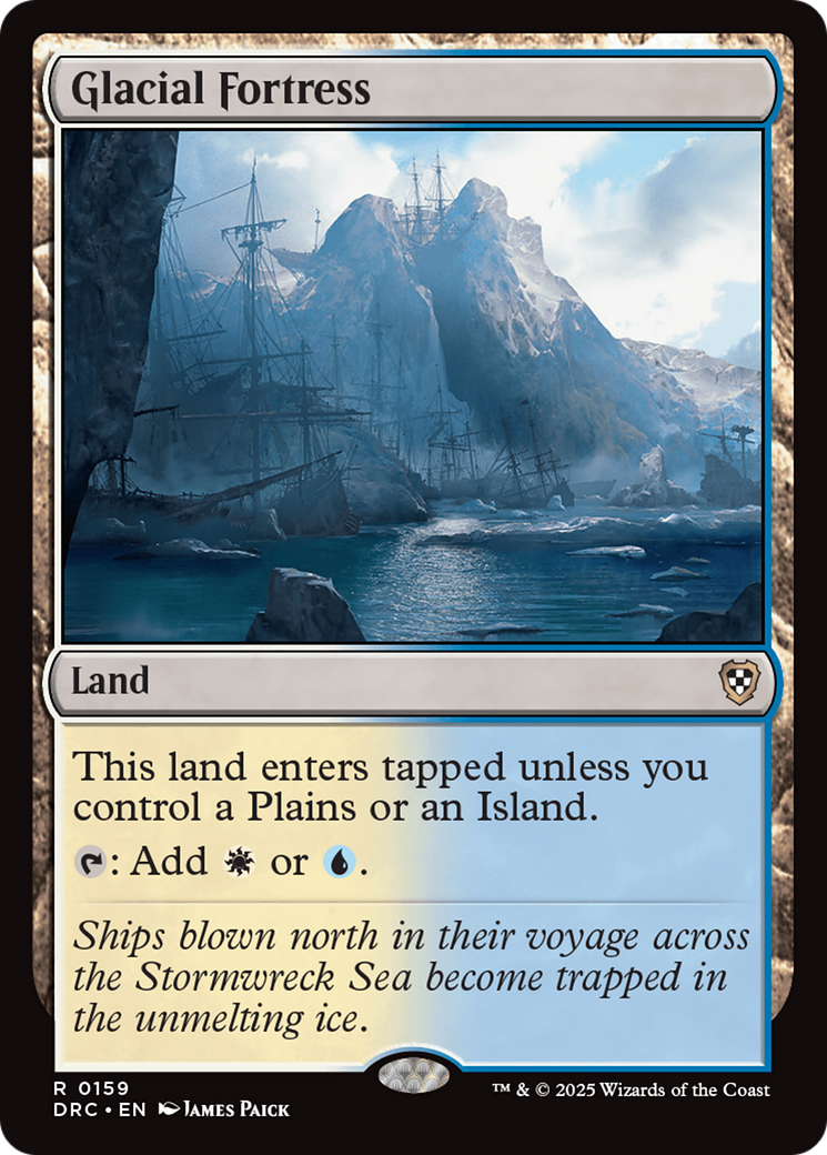 Glacial Fortress [Aetherdrift Commander] | The CG Realm