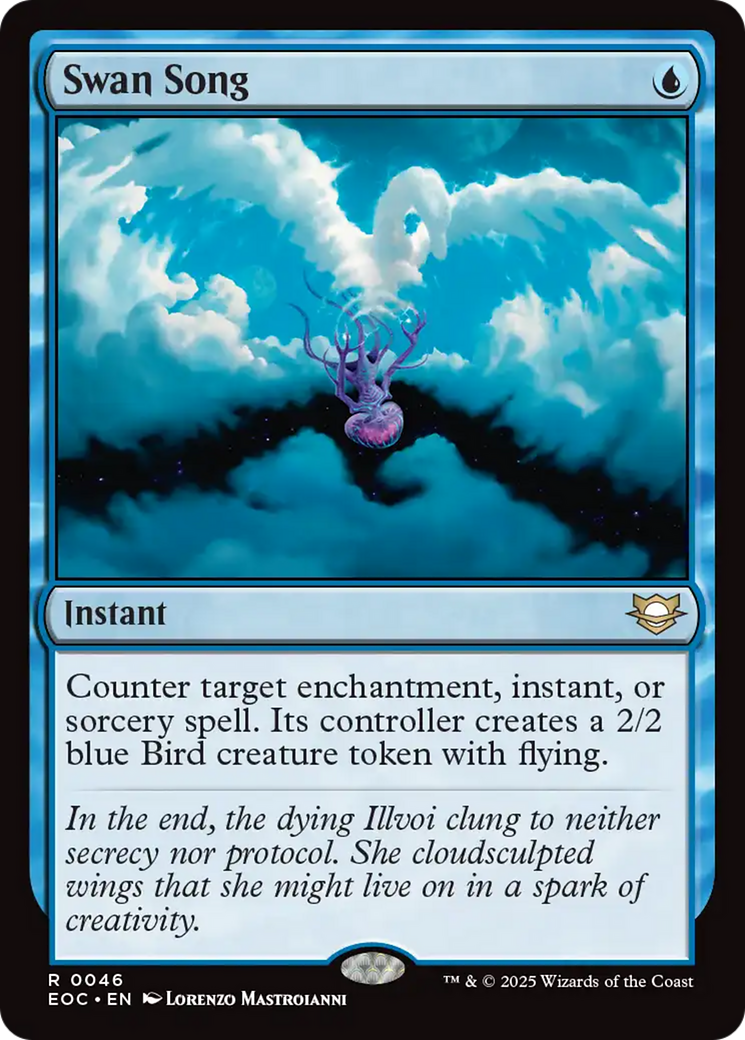 Swan Song [Edge of Eternities Commander] | The CG Realm
