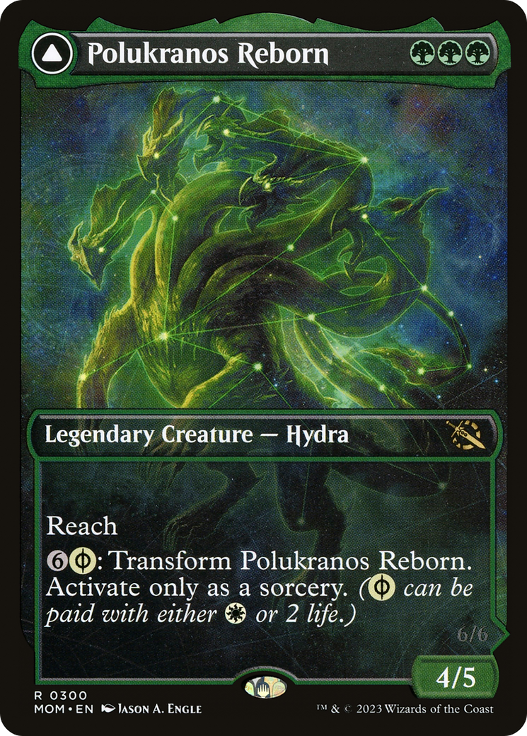 Polukranos Reborn (Showcase) (MOM-300) - March of the Machine: (Showcase)