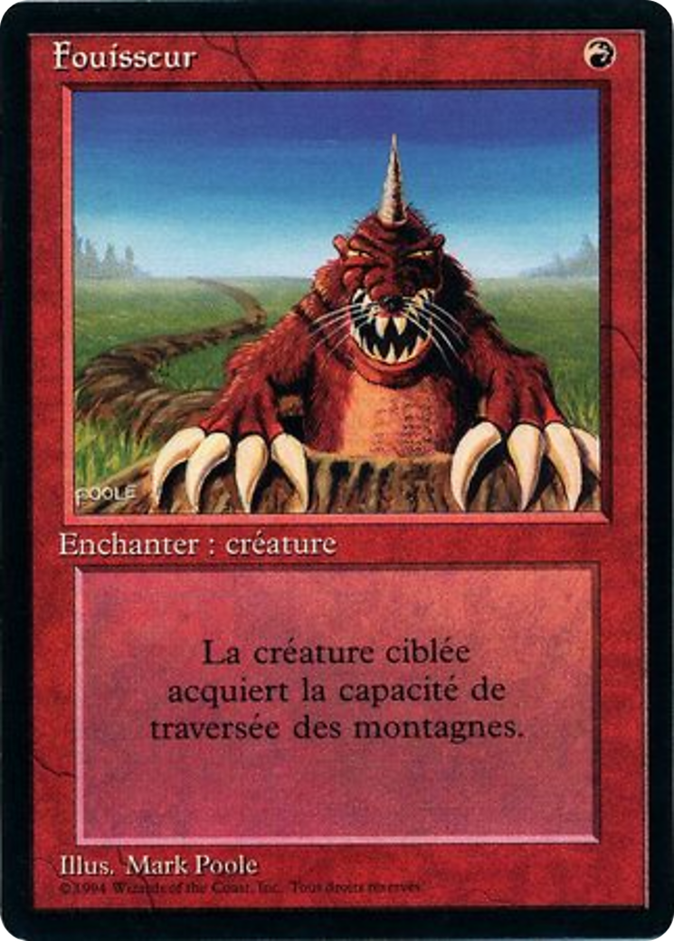 Burrowing (FBB-) - Foreign Black Border